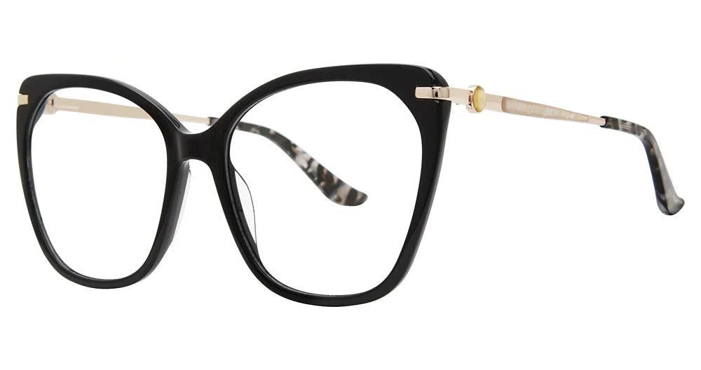 H Halston HH2018 Eyeglasses (ZW_HH2018_BLACK_5517)